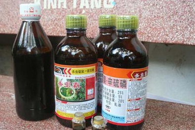 Việt Nam 'ngốn hết' hơn 1.000 tỷ tiền thuốc trừ sâu Trung Quốc trong 2 tháng