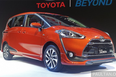 Toyota Sienta 2016 chính thức trình làng với giá hấp dẫn