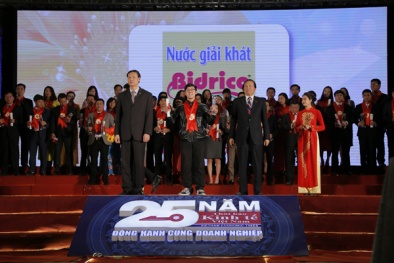 Bidrico nhiều năm liền vinh danh 'Thương hiệu mạnh Việt Nam'