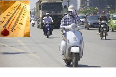 Cả nước oi nóng, nhiệt độ lên đến 40 độ C