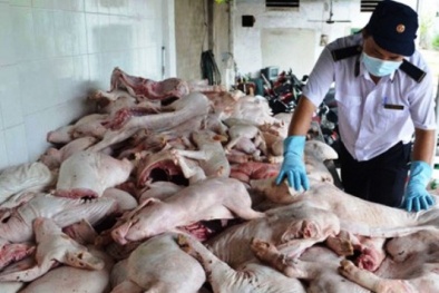 ‘Thực phẩm bẩn’ từ khắp nơi toàn đổ dồn về Hà Nội