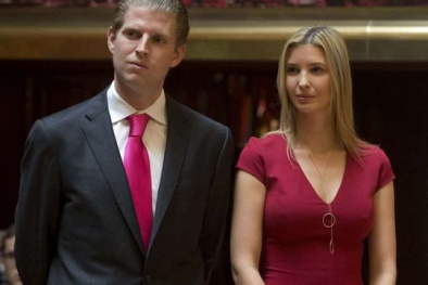 Hai con của Donald Trump không bỏ phiếu cho cha