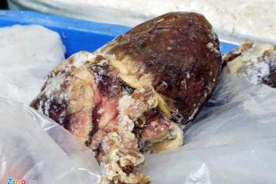 'Tim đông lạnh nhập khẩu rao bán trên mạng thực chất sản xuất năm 1982'