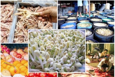 Bộ Nông nghiệp và phát triển nông thôn quyết dẹp thực phẩm bẩn trong năm nay