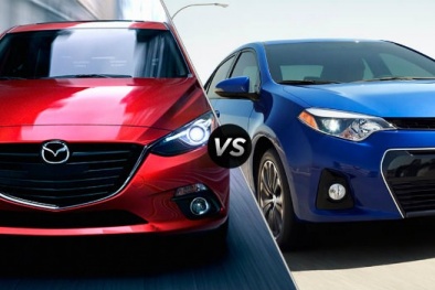 Người Việt chuộng Mazda 3 hay Toyota Corolla Altis?