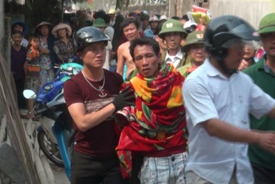 ‘Ngáo đá’ liên tiếp khống chế 3 con tin ở Nghệ An: Nghi kẻ bắt cóc nhiễm HIV?