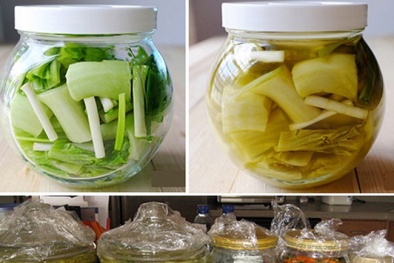 Cách ăn dưa cà muối để tránh ung thư