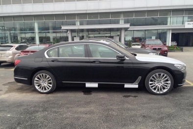 Xe sang BMW 750Li 2016 giá 6,4 tỷ đầu tiên 'cập bến' Việt Nam