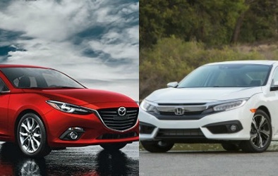 Honda Civic và Mazda3 2016: Xe cỡ nhỏ hút khách nhất phân khúc