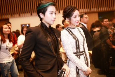 Chi Pu thanh lịch, Gil Lê 'chuẩn men' sánh đôi dự đêm nhạc của Hồ Ngọc Hà