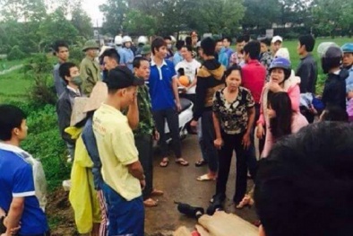 Một người dân bị sét đánh chết trước cửa Khu Công nghiệp Nội Bài