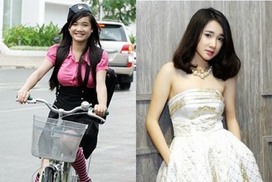 Nhã Phương lột xác từ ‘hotgirl bánh tráng trộn’ trở thành mỹ nhân