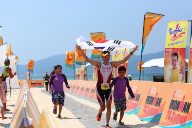 Nước tăng lực Number 1 đồng hành cùng Ironman 2016