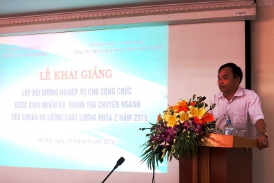 Hợp tác bồi dưỡng nghiệp vụ thanh tra tiêu chuẩn đo lường chất lượng