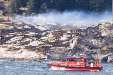 Tai nạn máy bay thảm khốc nhất Na Uy 10 năm qua: Đã tìm thấy 11 thi thể