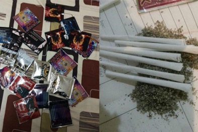 Ma túy cỏ Mỹ 'đội lốt' trà giảm cân tung hoành trên mạng xã hội