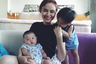 Hoa hậu Diễm Hương đã bí mật sinh con thứ 2?