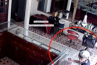 Truy nóng tên cướp tiệm vàng trắng trợn giữa ban ngày