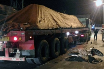 Tai nạn con chết, cha trọng thương chỉ vì một con chó