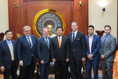 Bố chồng Hà Tăng đưa đại gia nghìn tỷ USD gặp Bí thư Đinh La Thăng