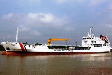 Cận cảnh tàu cảnh sát biển 4.300 tấn đầy uy lực ‘made in Việt Nam’