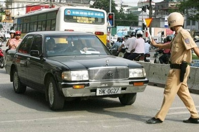 Danh sách mức phạt các lỗi vi phạm giao thông của ô tô năm 2016