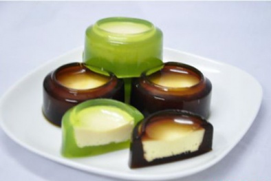 'Đã miệng' với rau câu flan thanh mát, béo ngậy cho ngày nóng