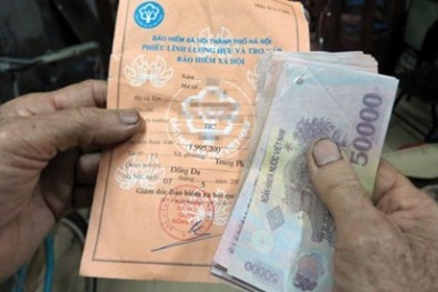 Lương hưu chuẩn bị tăng thêm 8%