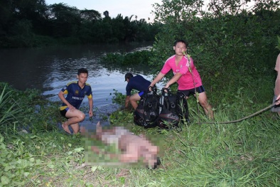 Hơn 2 tiếng mò xác cô gái mình trần chết đuối sau chầu nhậu bí tỉ ven sông