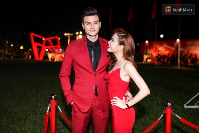 Cử chỉ âu yếm khiến trái tim tan chảy của cặp đôi Hoàng Thùy Linh-Vĩnh Thụy