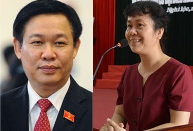 Vợ chồng Phó Thủ tướng Vương Đình Huệ cùng ứng cử ĐBQH