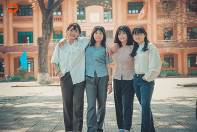 Nữ sinh Bắc Giang gây sốt với ảnh kỷ yếu thời thập niên 80