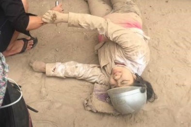 Bà bầu 7 tháng mất chân, mất con vì tai nạn: Có nỗi đau nào hơn thế?