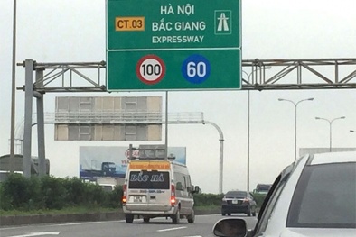 Có thể đi chậm trên cao tốc Hà Nội - Bắc Ninh