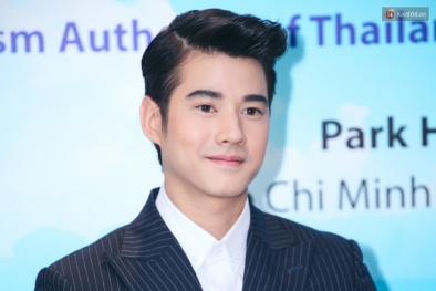 Tài tử Thái Lan Mario Maurer xuất hiện điển trai trong họp báo ở Việt Nam