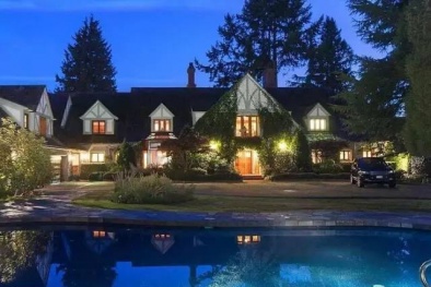 Cận cảnh biệt thự 530 tỷ của cậu ấm Trung Quốc ở Canada