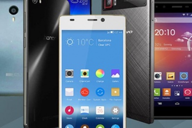 Thị trường thế giới sắp ngập tràn điện thoại thông minh Trung Quốc.