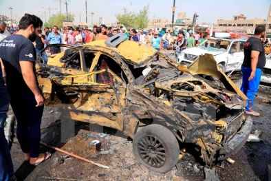 Khủng bố IS triển khai đánh bom đẫm máu ở Iraq khiến cả trăm người chết