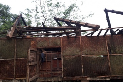 Lốc xoáy kinh hoàng ở Quảng Trị: ‘Thất thần’ nhìn hàng chục căn nhà trơ nóc