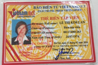 Nữ tổng giám đốc công ty giả danh nhà báo