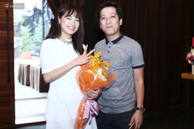 Trường Giang say xỉn, ôm hôn Nhã Phương thắm thiết trong tiệc sinh nhật