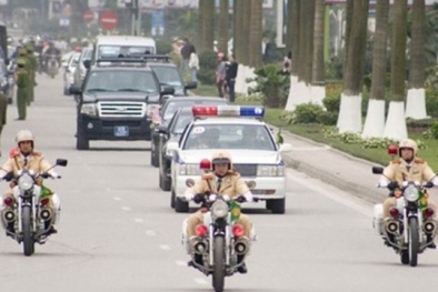 Trưởng phòng CSGT Hà Nội làm chỉ huy dẫn đoàn Tổng thống Barack Obama