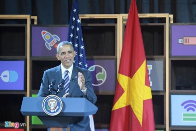 Ngày làm việc thứ hai của Tổng thống Obama tại Việt Nam