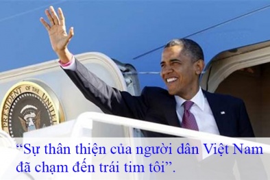 Những phát ngôn gây xúc động của Tổng thống Obama tại Việt Nam