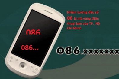 Cảnh báo khẩn tình trạng lừa đảo bằng đầu số điện thoại 08x mới