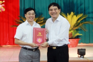 Chuẩn y ông Nguyễn Văn Thông làm Phó Bí thư Tỉnh ủy Nghệ An