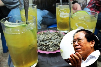 Uống trà chanh khoái khẩu ở vỉa hè Hà Nội: Có thể nhiễm độc mãn tính!