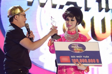 Gương mặt thân quen tập 6: Hòa Minzy giành chiến thắng nhờ hát cải lương