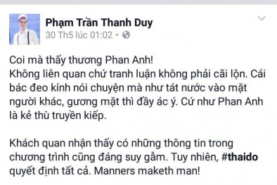 Sao Việt nói về những phát ngôn gây 'sốc' của MC Phan Anh trong '60 phút  mở' 