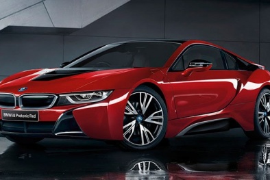 BMW i8 màu đỏ 'đẹp mê hồn' khiến nhiều người 'thèm thuồng'